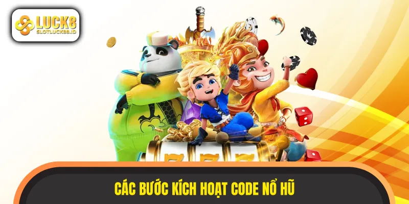 Trình tự từng bước kích hoạt mã nhận thưởng trên nền tảng